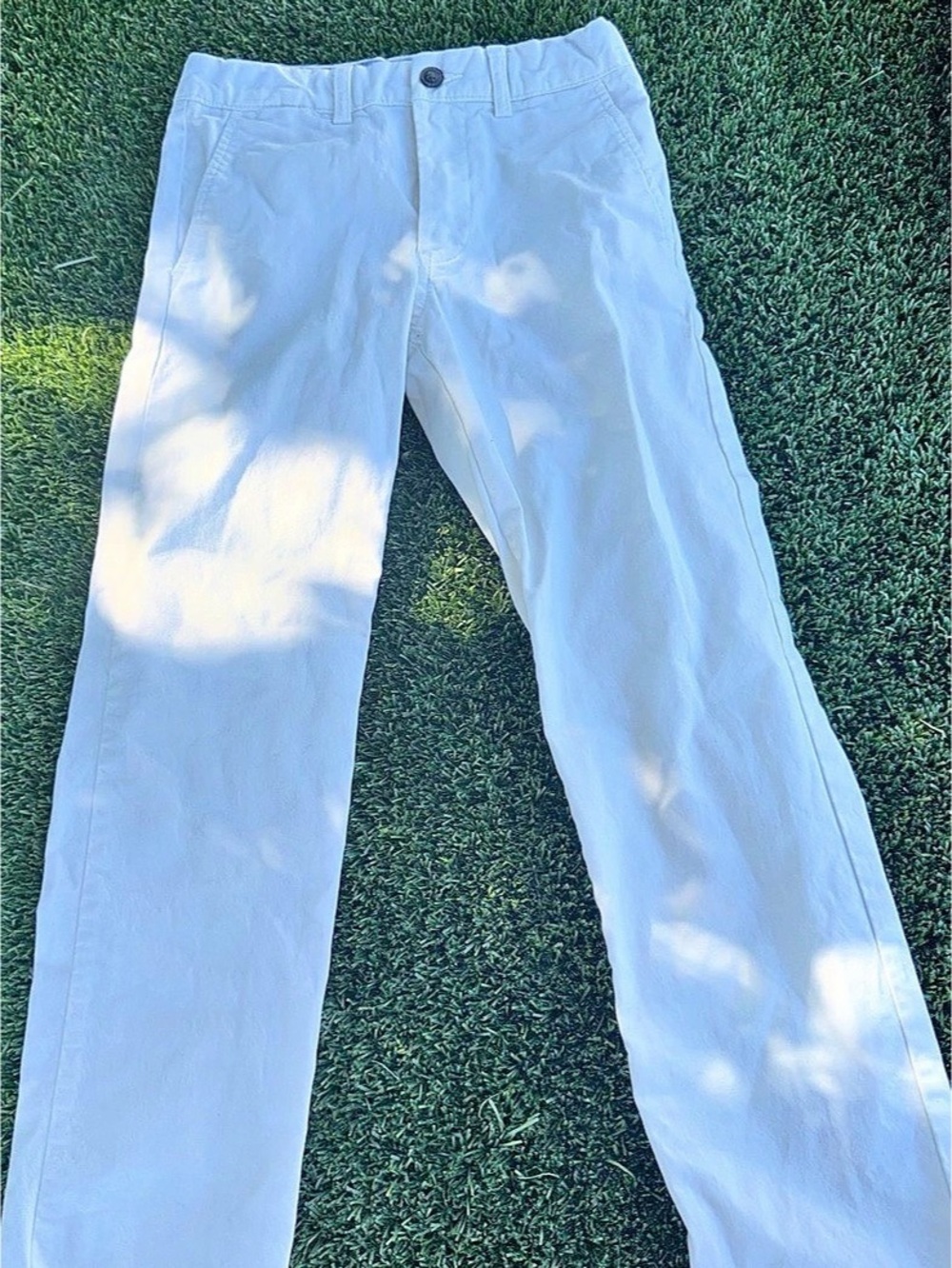 Polo Ralph Lauren Kids Straight Leg Pants White Size 8 Like New